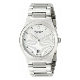 Victorinox Swiss Army 241630 Victoria Silver Dial Stainless Steel Women's Quartz Watch